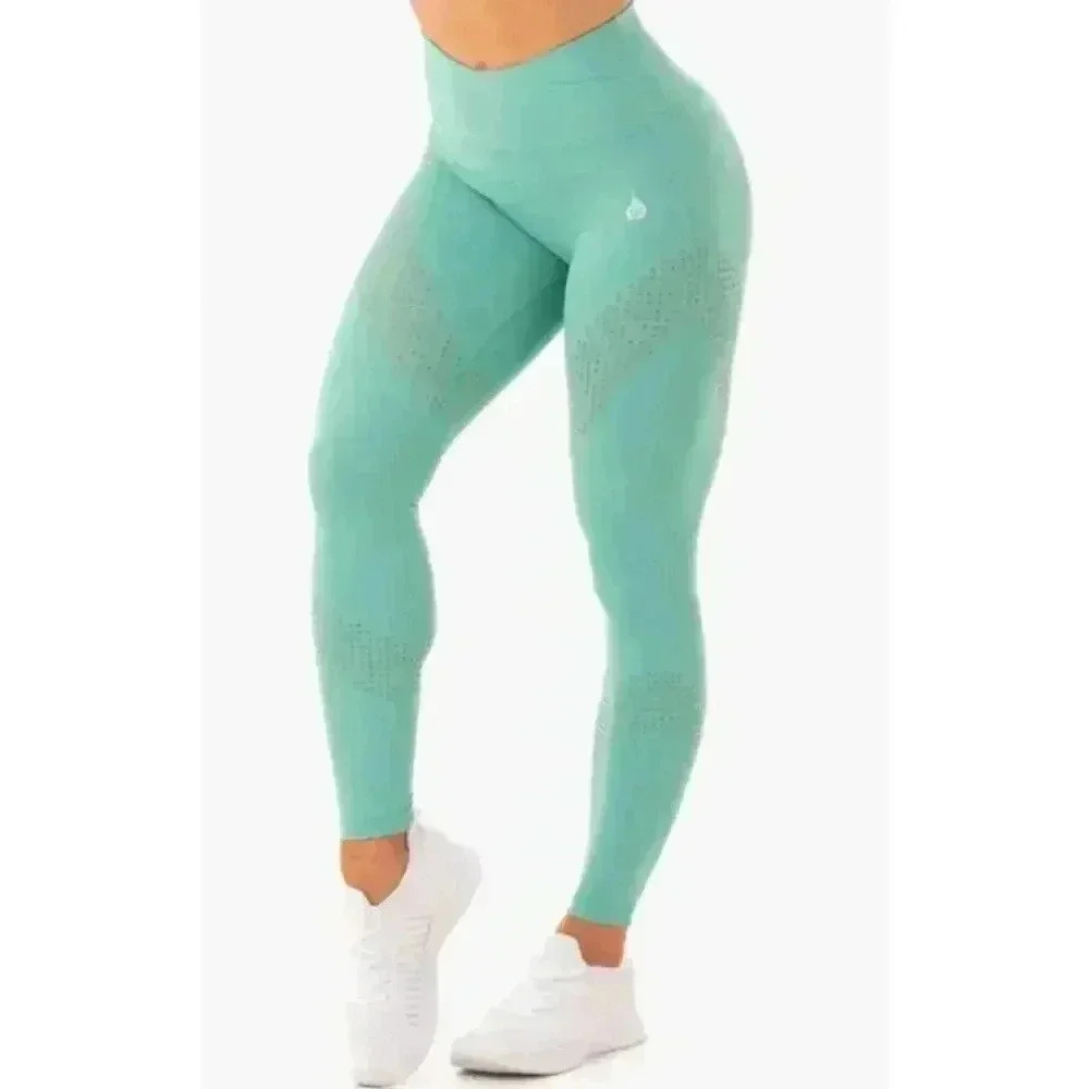 Ryderwear Impact High‎ Waisted Leggings Size Large